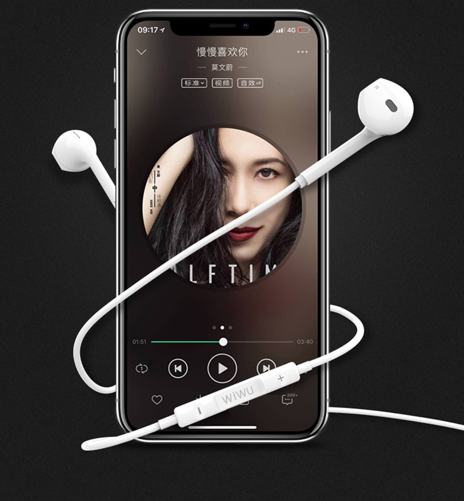 Simli qulaqlıq Lightning earbuds  302